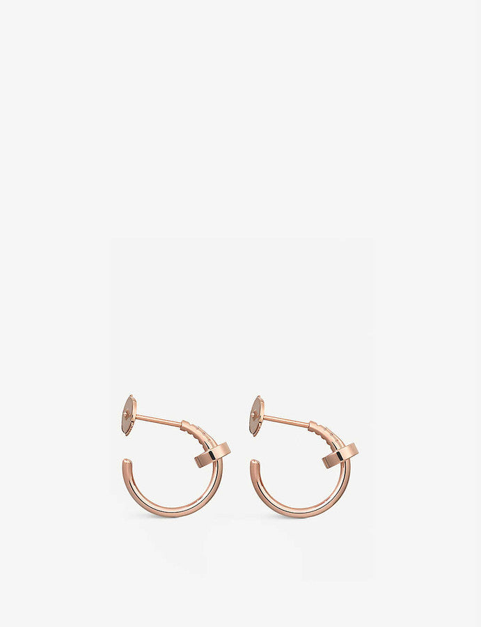 [Love Aura]JUSTE EARRINGS PINK GOLD