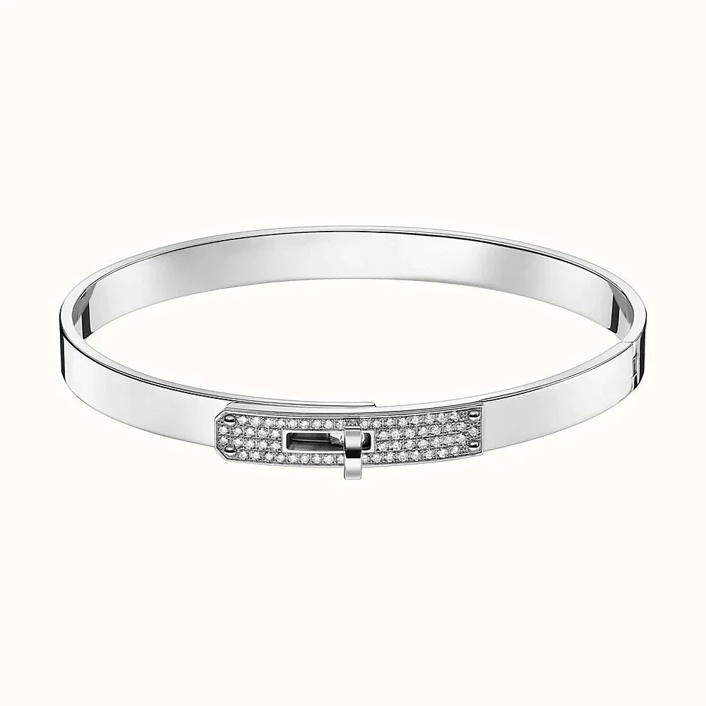 [Love Aura]KELLY SILVER DIAMOND BRACELET