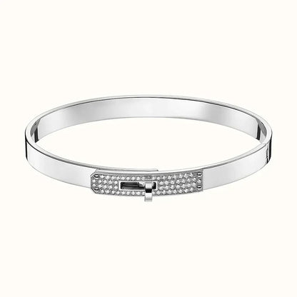 [Love Aura]KELLY SILVER DIAMOND BRACELET