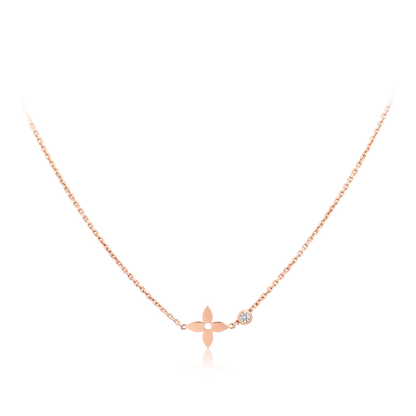 [Love Aura]BLOSSOM PENDANT PINK GOLD AND DIAMOND