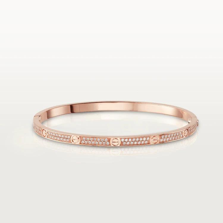 [Love Aura]LOVE BRACELET 3.65MM DIAMOND-PAVED