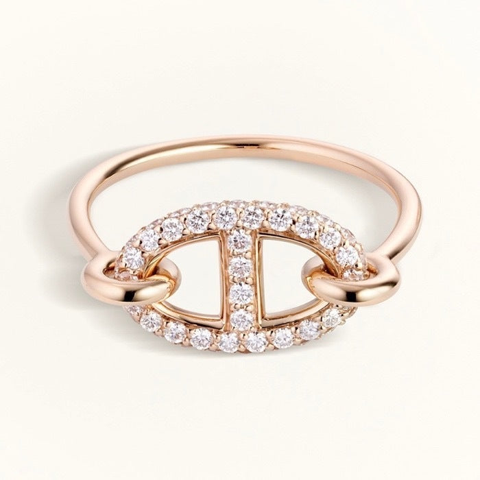 [Love Aura]RONDE SMALL DIAMOND RING