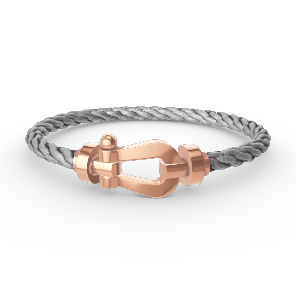 [Love Aura]FORCE LARGE HORSESHOE NO DIAMOND BRACELET ROSE GOLD