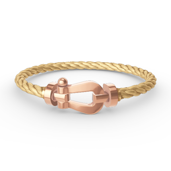 [Love Aura]FORCE LARGE HORSESHOE NO DIAMOND BRACELET ROSE GOLD