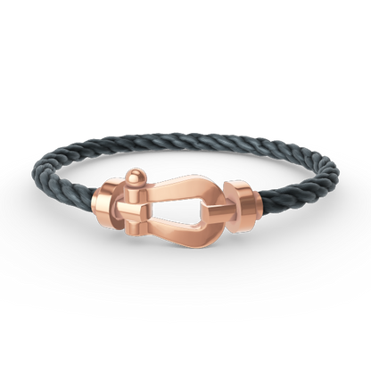 [Love Aura]FORCE LARGE HORSESHOE NO DIAMOND BRACELET ROSE GOLD
