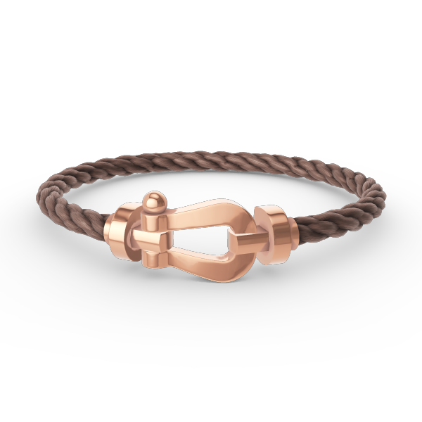 [Love Aura]FORCE LARGE HORSESHOE NO DIAMOND BRACELET ROSE GOLD