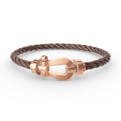 [Love Aura]FORCE LARGE HORSESHOE NO DIAMOND BRACELET ROSE GOLD