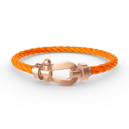 [Love Aura]FORCE LARGE HORSESHOE NO DIAMOND BRACELET ROSE GOLD