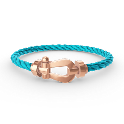 [Love Aura]FORCE LARGE HORSESHOE NO DIAMOND BRACELET ROSE GOLD