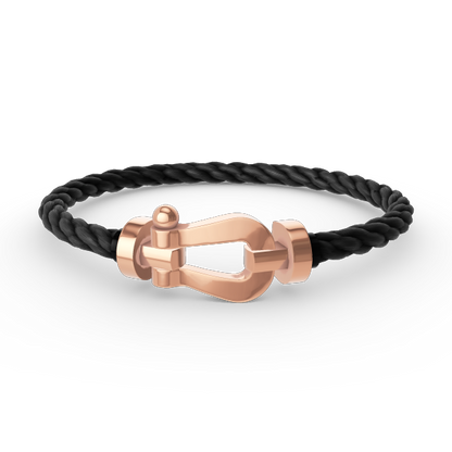 [Love Aura]FORCE LARGE HORSESHOE NO DIAMOND BRACELET ROSE GOLD