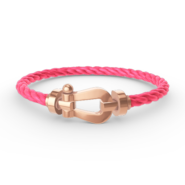 [Love Aura]FORCE LARGE HORSESHOE NO DIAMOND BRACELET ROSE GOLD