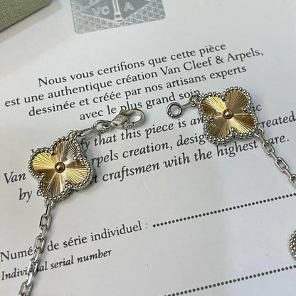 [Love Aura] CLOVER 5 MOTIF LASER BRACELET COLLECTION