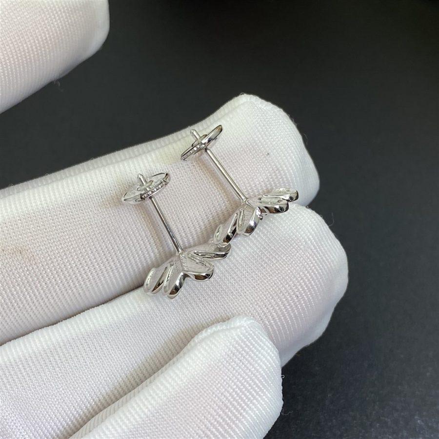 [Love Aura]FRIVOLE MINI SILVER FLOWER EARRINGS