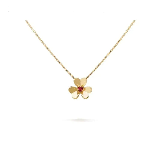 [Love Aura]FRIVOLE GOLD FLOWER NECKLACE
