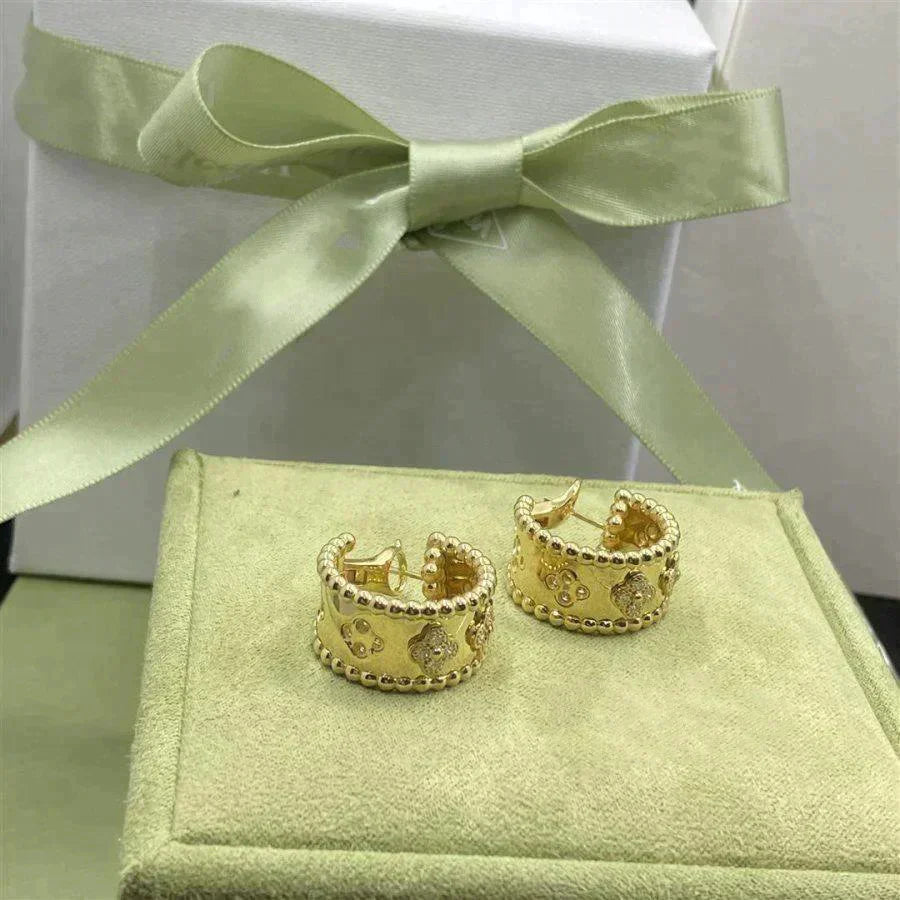 [Love Aura]PERLEE DIAMOND EARRINGS