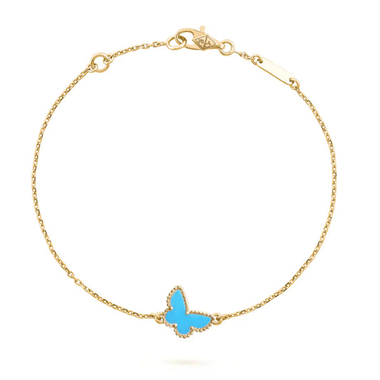 [Love Aura]BUTTERFLY TURQUOISE BUTTERFLY BRACELET