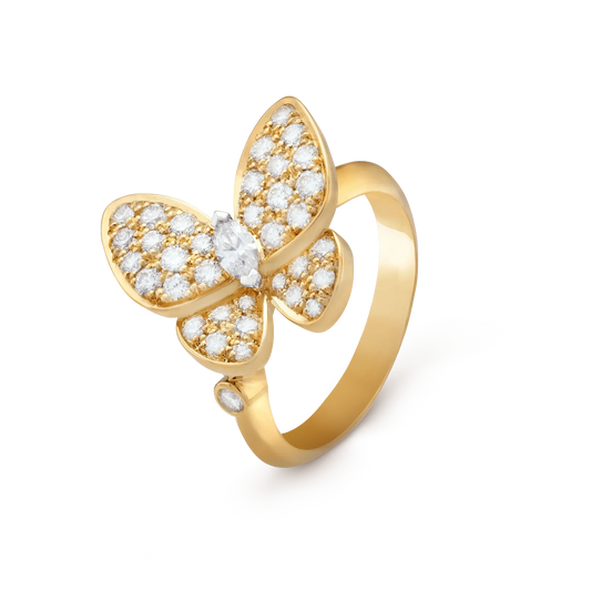 [Love Aura]BUTTERFLY DIAMOND RING