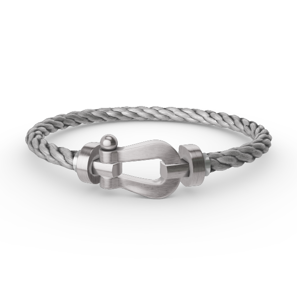 [Love Aura]FORCE LARGE HORSESHOE NO DIAMOND BRACELET SILVER