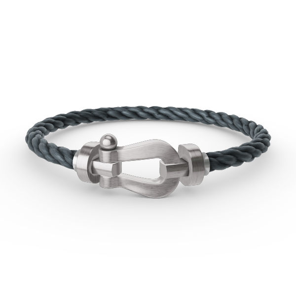 [Love Aura]FORCE LARGE HORSESHOE NO DIAMOND BRACELET SILVER