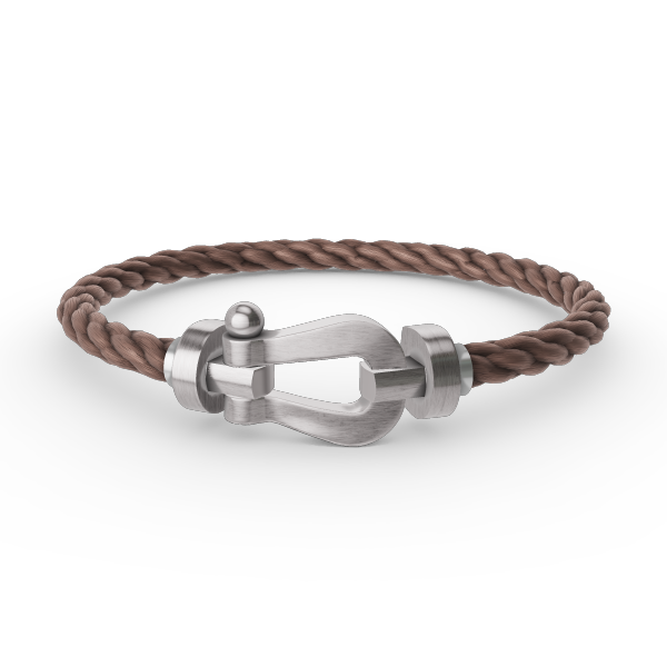 [Love Aura]FORCE LARGE HORSESHOE NO DIAMOND BRACELET SILVER