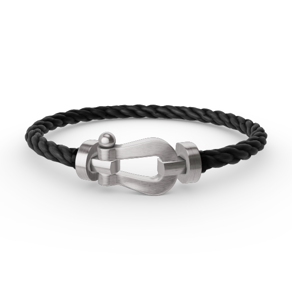 [Love Aura]FORCE LARGE HORSESHOE NO DIAMOND BRACELET SILVER