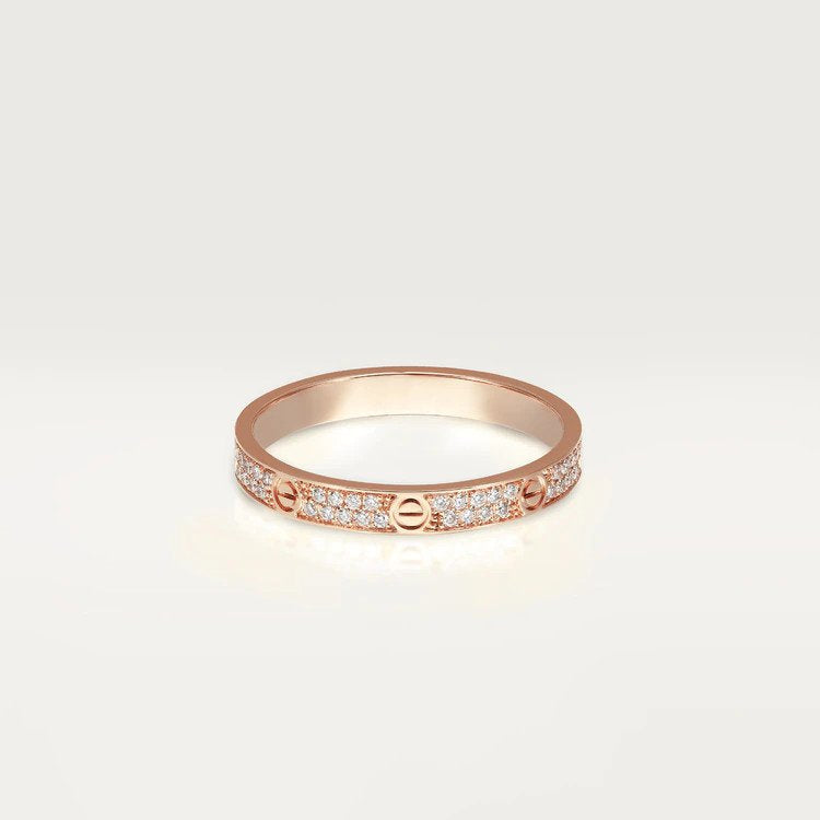 [Love Aura]LOVE RING 2.65MM DIAMOND