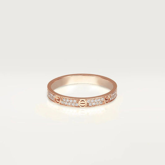 [Love Aura]LOVE RING 2.65MM DIAMOND