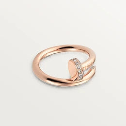 [Love Aura]JUSTE RING 2.65MM PINK GOLD DIAMOND